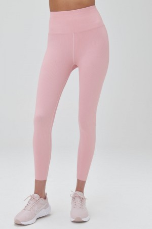 Women's Spiritual Gangster Love Sculpt Legging Bottoms Peony | OS8016473