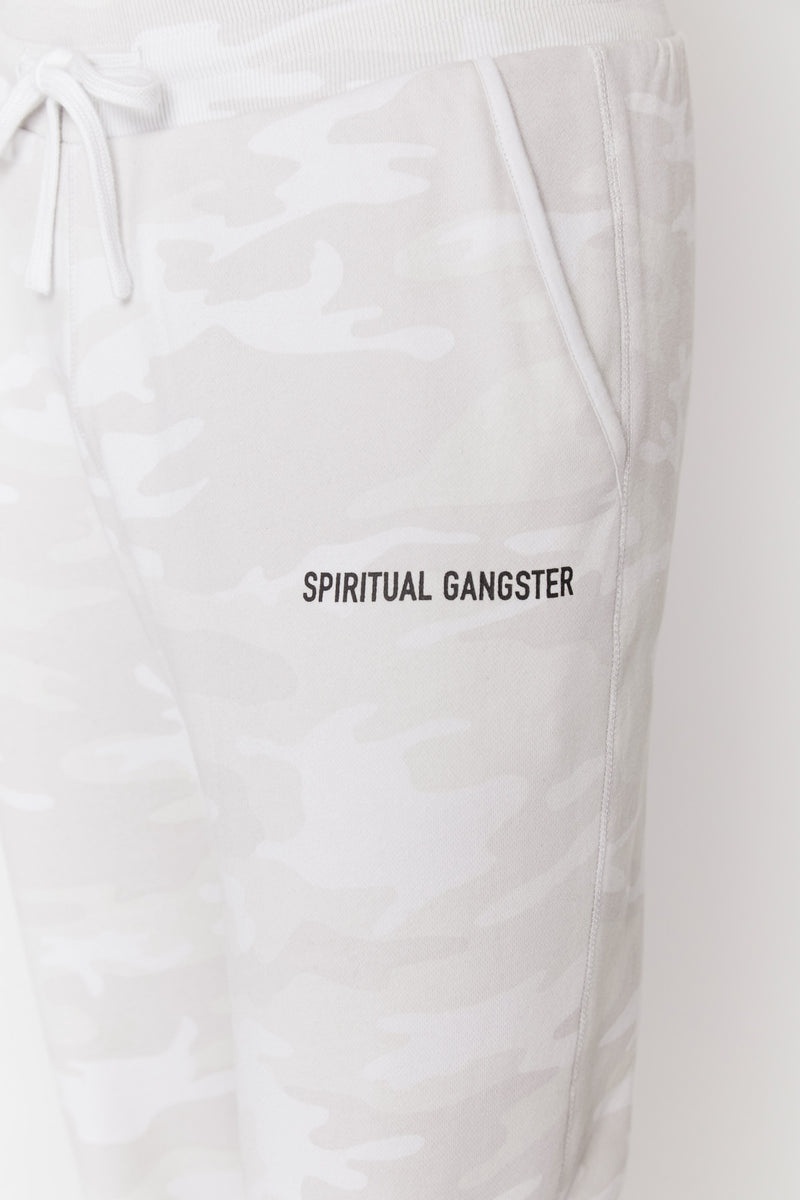 Men's Spiritual Gangster Revive Sweatpant Sweatshirts Faded Camo Print | QL8730695