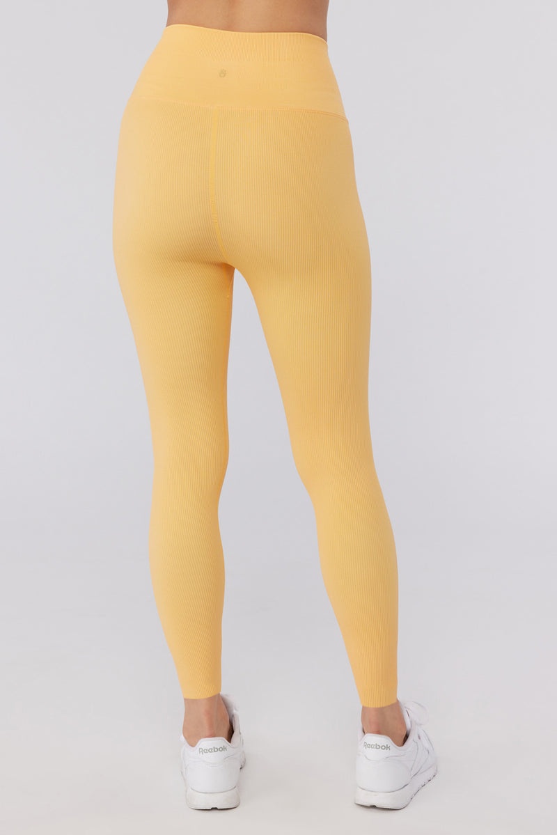 Women's Spiritual Gangster Love Sculpt Legging Bottoms Apricot | XV8501342