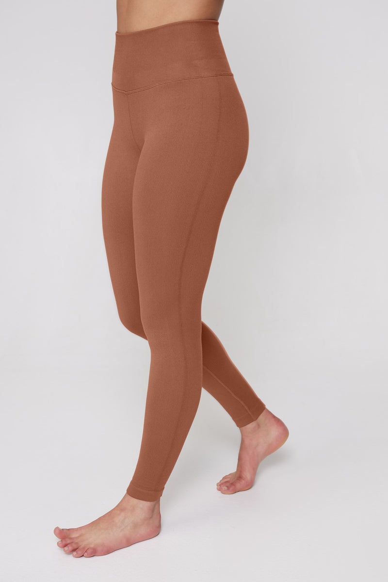 Women's Spiritual Gangster Love Sculpt Seamless Legging Leggings Clay | SC2578640