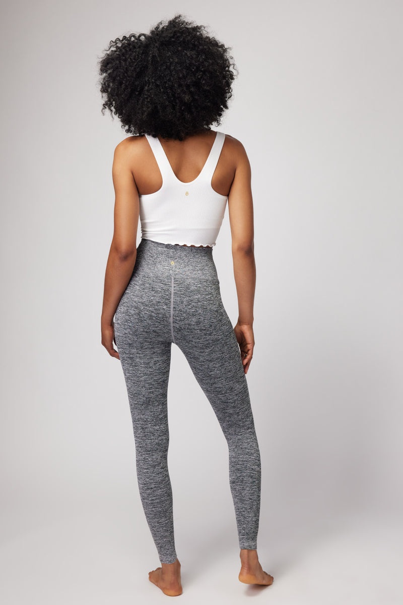 Women's Spiritual Gangster Love Sculpt Seamless Legging Bottoms Heather Grey | AB1538927