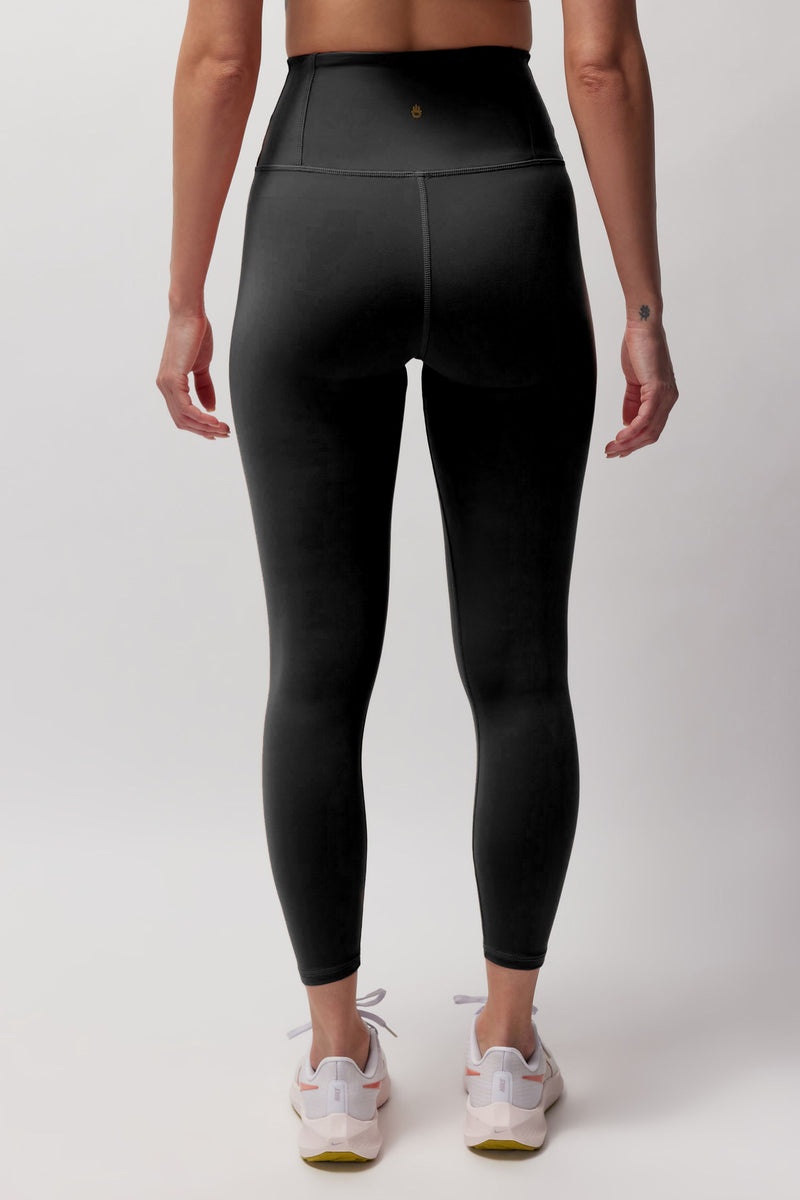 Women's Spiritual Gangster Nova Dream Tech Eco Jersey 7/8 Pocket Legging Leggings Black | AS7265391