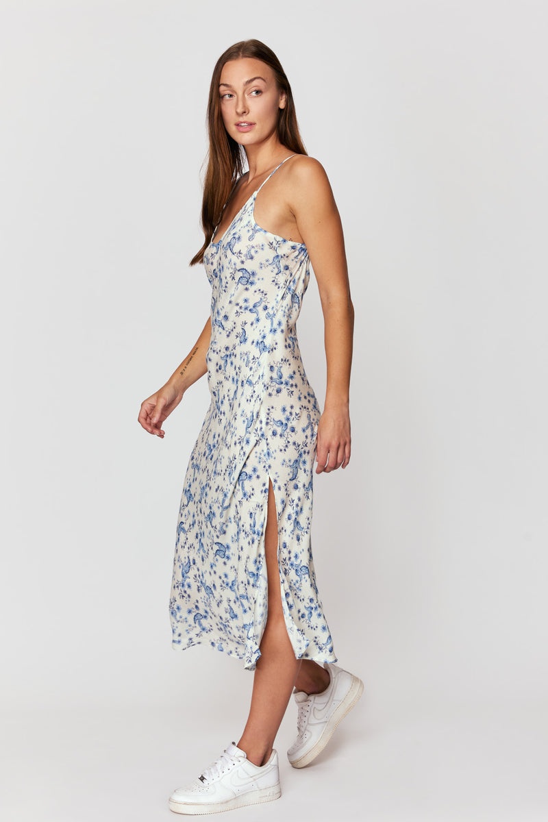 Women's Spiritual Gangster Paisley Slip Dress Dresses, Rompers & Jumpsuits Paisley Print | EV8547923