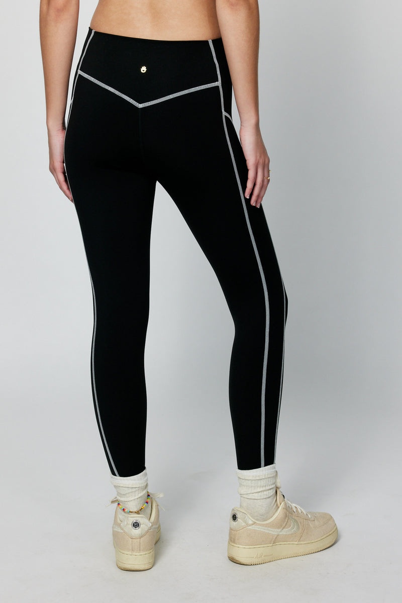 Women's Spiritual Gangster Vera Dream Tech Eco Jersey Leggings Leggings Black | LG8016239